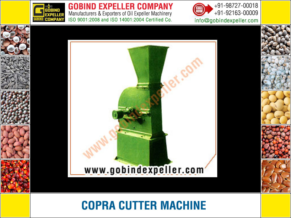 Copra Cutter Machine manufacturers exporters suppliers Sellers Distributors Dealers in India Punjab Ludhiana