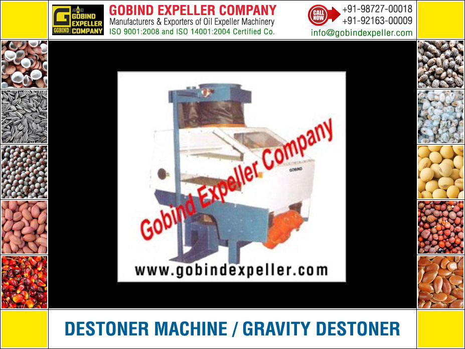 Destoner Machine manufacturers exporters suppliers Sellers Distributors Dealers in India Punjab Ludhiana