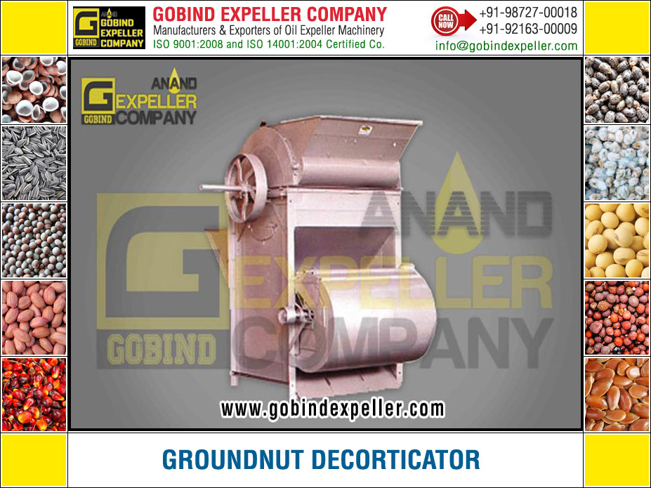 Groundnut Decorticator manufacturers exporters suppliers Sellers Distributors Dealers in India Punjab Ludhiana