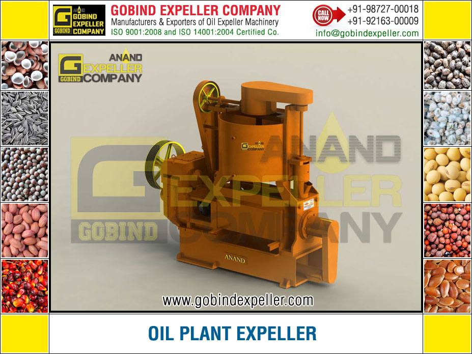 Oil Plant Expeller manufacturers exporters suppliers Sellers Distributors Dealers in India Punjab Ludhiana