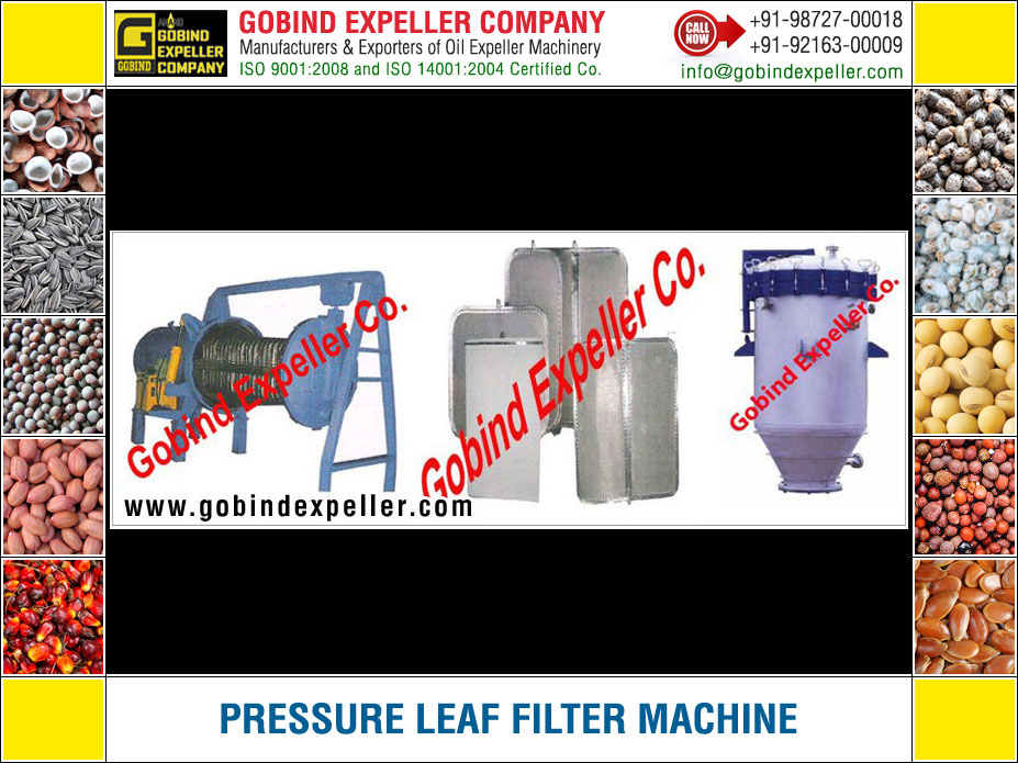 Pressure Leaf Filter Machine manufacturers exporters suppliers Sellers Distributors Dealers in India Punjab Ludhiana