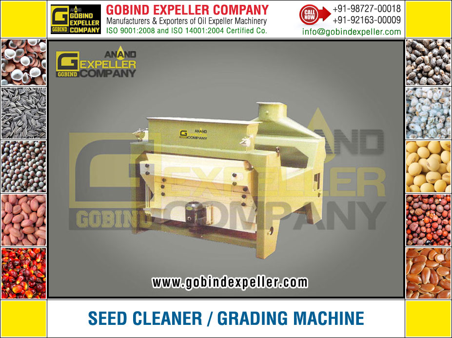 Seed Cleaner - Seed Grading Machine manufacturers exporters suppliers Sellers Distributors Dealers in India Punjab Ludhiana