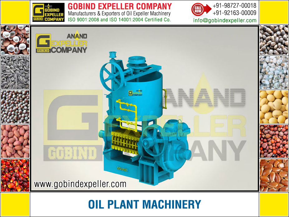 Oil Plant Machinery manufacturers exporters suppliers Sellers Distributors Dealers in India Punjab Ludhiana